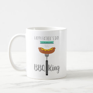 The Wolds Best BBQ King Father's Day Or Birthday Coffee Mug