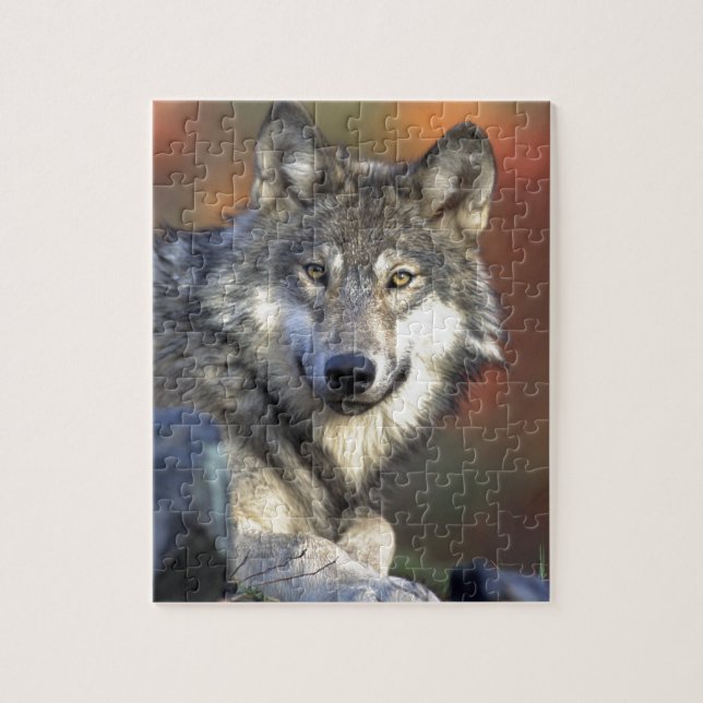 The Wolf Jigsaw Puzzle (Vertical)