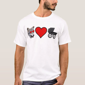 "The Wolf Loves The Baby" T-Shirt