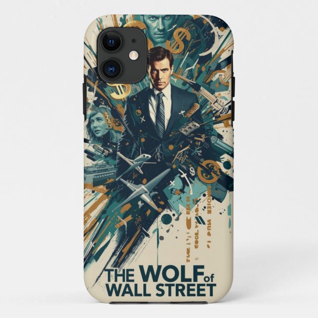 The Wolf of Wall Street Inspired Mobile Case (Back)