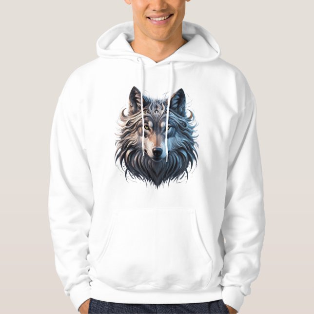  The wolf's eyeshoodie Hoodie (Front)
