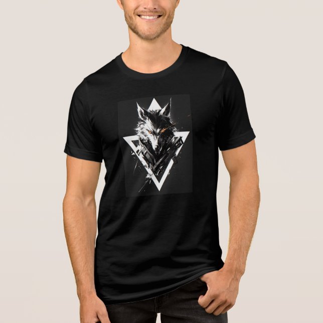 The Wolves of Recha  Tri-Blend Shirt (Front)