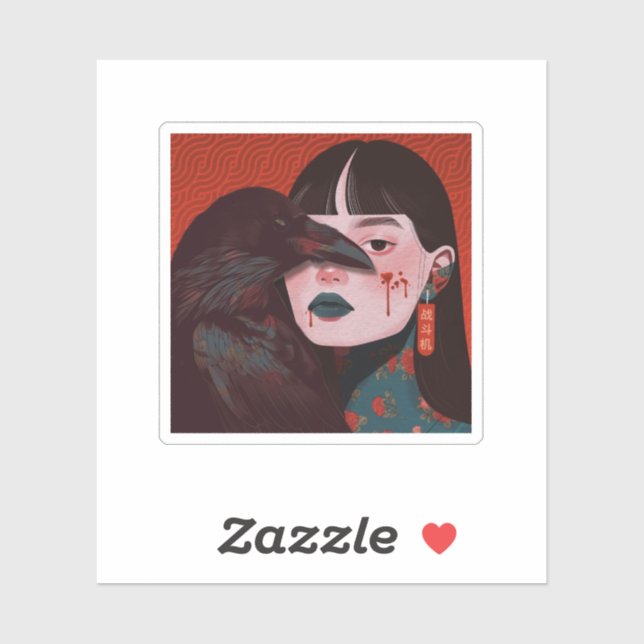 The woman and the crow (Sheet)