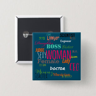 THE WOMAN BUTTON (Deep Blue Sea)