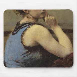 The Woman in Blue, 1874 Mouse Pad