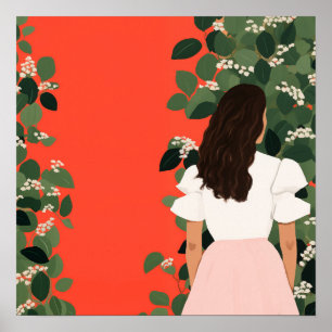 The Woman in the Garden Poster