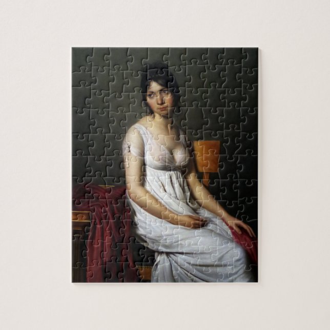 The Woman in White Jigsaw Puzzle (Vertical)