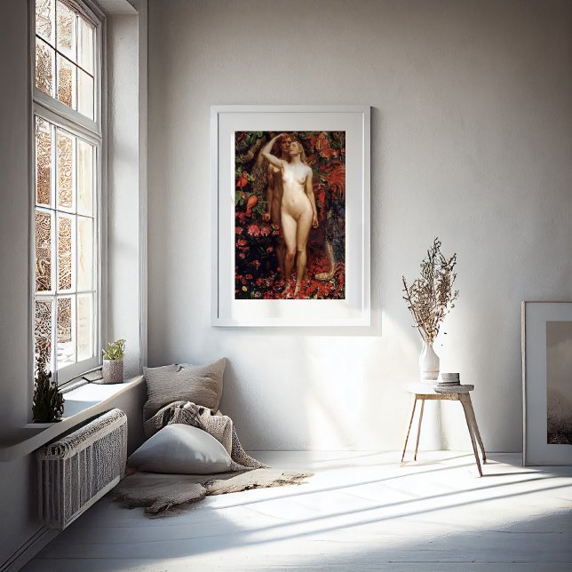 The Woman, The Man and The Serpent | Byam Shaw Poster (Creator Uploaded)