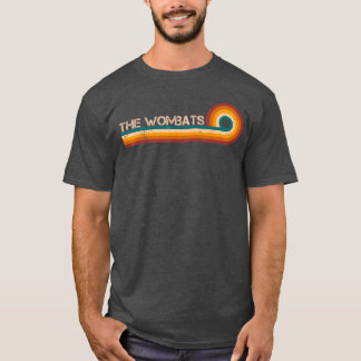The Wombats Retro Stripes Musician Vintage retro T-Shirt