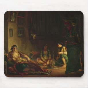 The Women of Algiers in their Harem, 1847-49 Mouse Pad