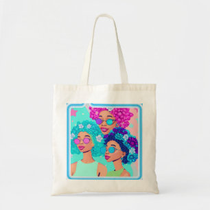 The Women with Flowers Tote Bag