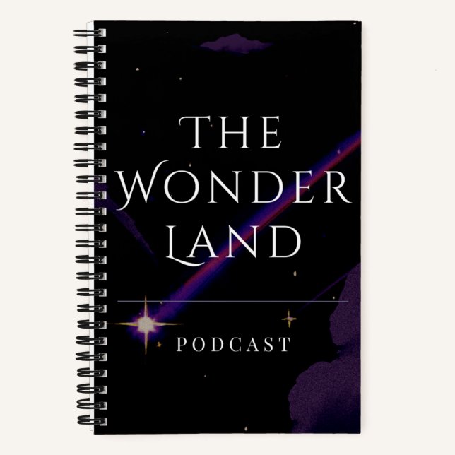 The Wonder Land Notebook (Front)