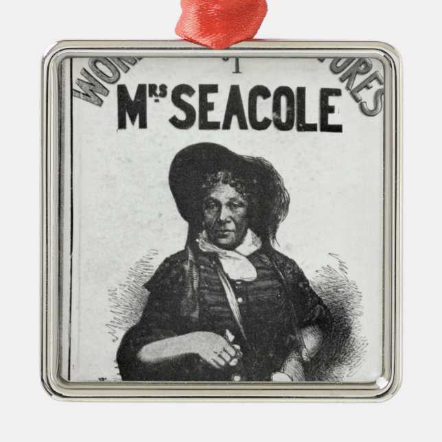 The Wonderful Adventures of Mrs Seacole' Metal Ornament (Front)