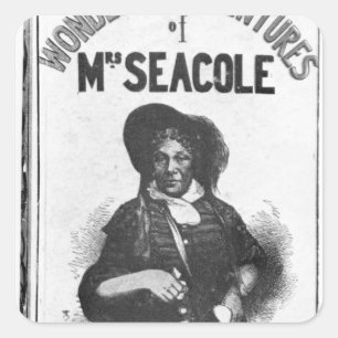 The Wonderful Adventures of Mrs Seacole' Square Sticker