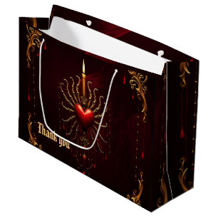 The wonderful beautiful art of gothic elegance. large gift bag