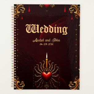 The wonderful beautiful art of gothic elegance.  planner