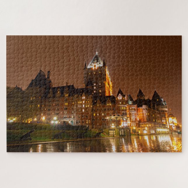 The wonderful Hotel Frontenac, Quebec city, Canada Jigsaw Puzzle (Horizontal)
