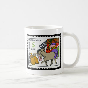 The Wonderful Musician of Bremen 5 DDR 1971 Coffee Mug