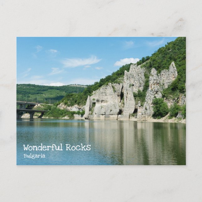 The Wonderful Rocks. Bulgaria Postcard (Front)