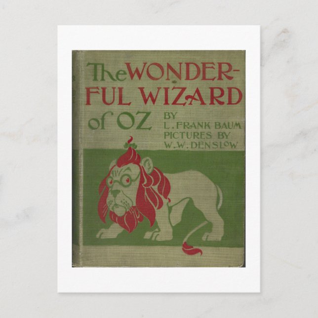 The Wonderful Wizard Of Oz Postcard (Front)