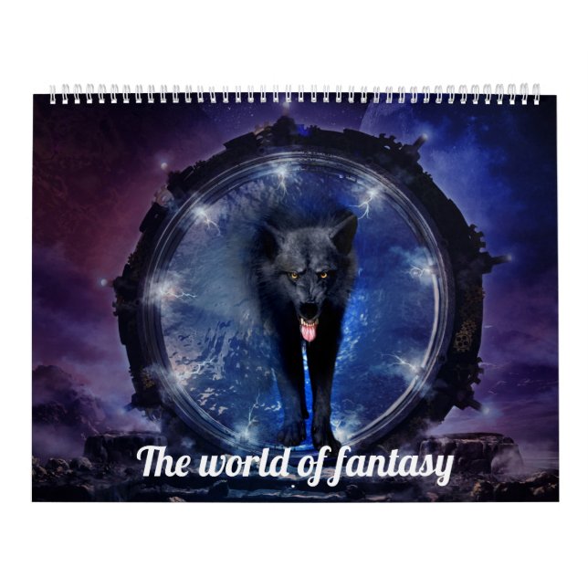 The wonderful world of fantasy calendar (Cover)