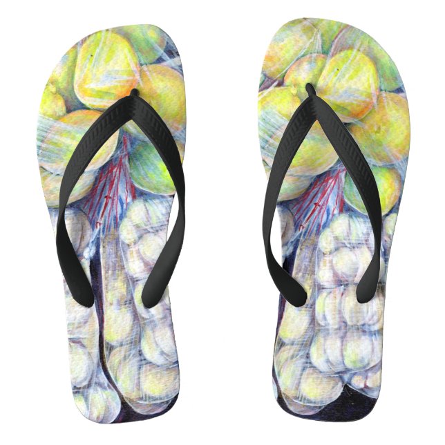 The Wonders of the Wet Markets, Singapore Thongs (Footbed)