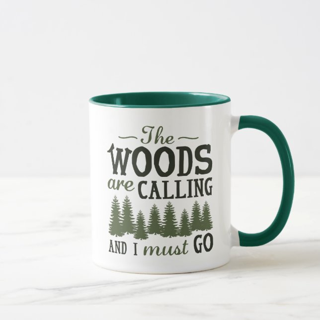 The Woods Are Calling Mug (Right)