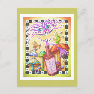 The WorCHESHIRE CAT Postcard