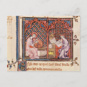 The Word, Creator of the World and The Author Postcard