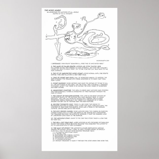 The Word Mines Poster (Front)