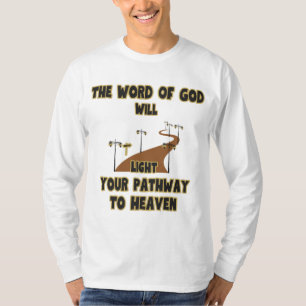 The Word Of God Will Light Mens Long Sleeve T-Shirt