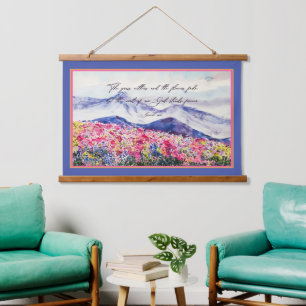 The word of our God stands  Hanging Tapestry