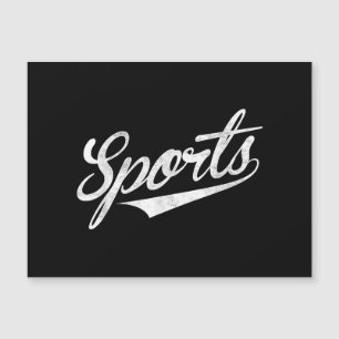 The word Sports A funny ironic design that says S