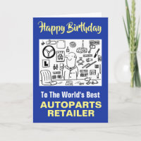 The Word's Best Autoparts Retailer Happy Birthday