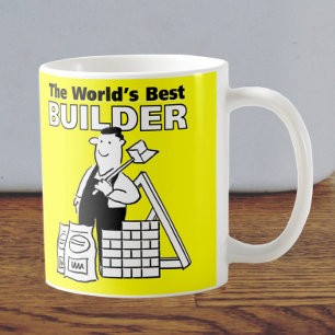The Word's Best Builder Coffee Mug