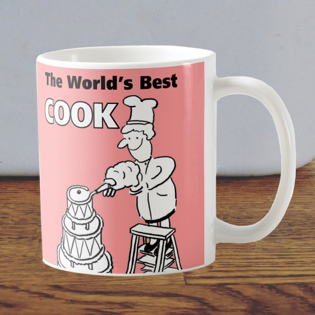 The Word's Best Cook Coffee Mug (Creator Uploaded)