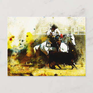 The Working Arabian Stockhorse Postcard