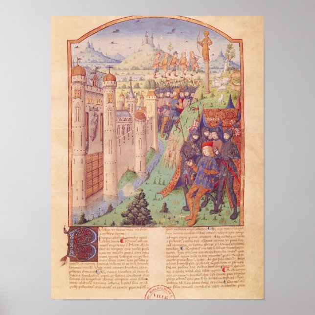 The Works of Virgil with Commentary by Servius Poster (Front)