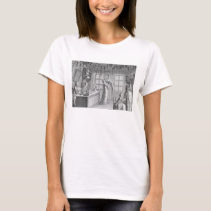 The workshop of a dressmaker, illustration from th T-Shirt