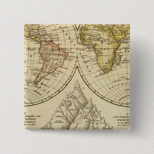 The World 15 Cm Square Badge