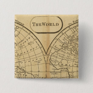 The World 15 Cm Square Badge