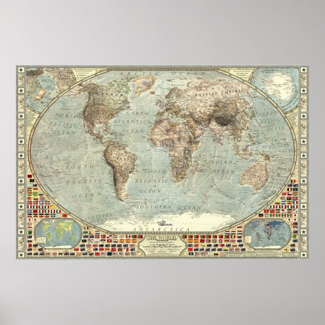 The World - 1914 Poster (Front)