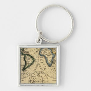 The World 3 Key Ring