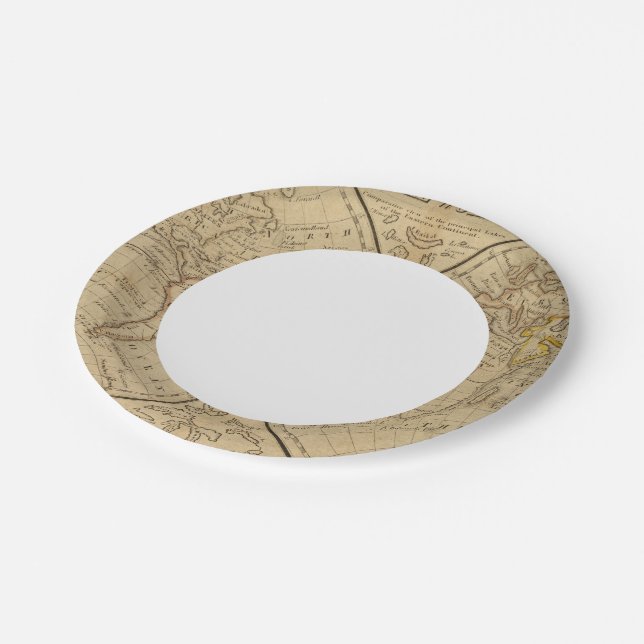 The World 3 Paper Plate (Angled)
