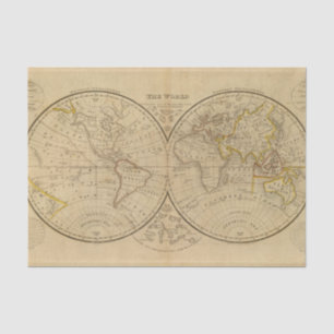 The World 3 Tissue Paper