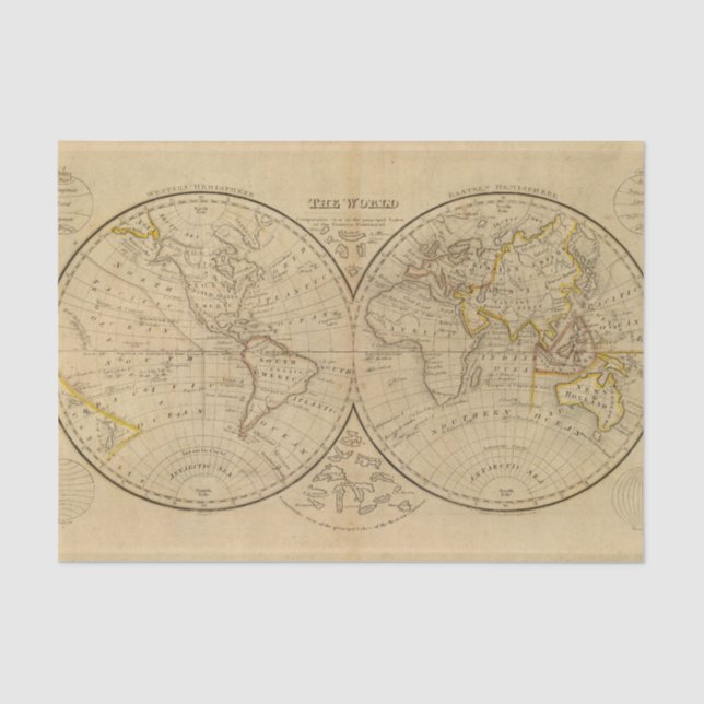 The World 3 Tissue Paper (Front)