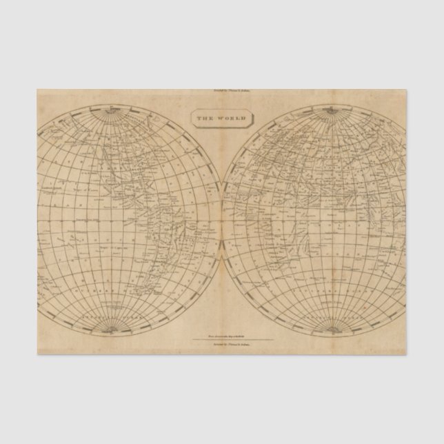 The World 4 Tissue Paper (Front)