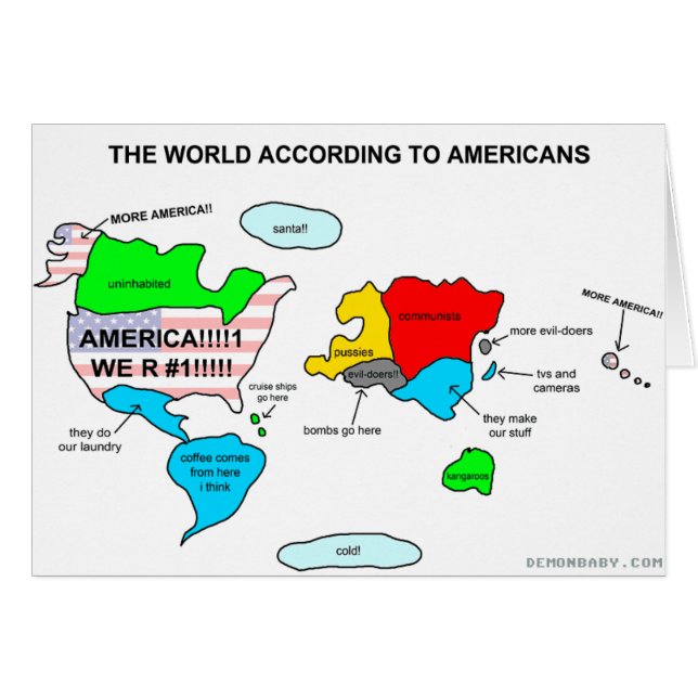 The World According to Americans (Front Horizontal)