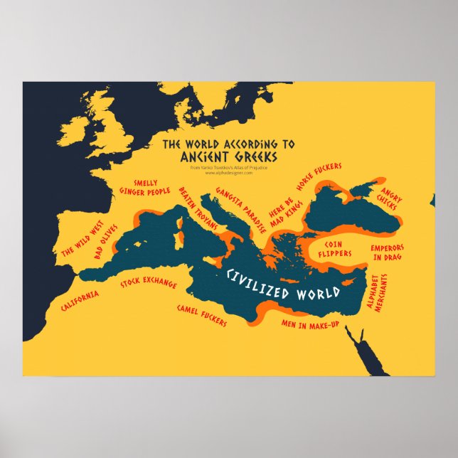 The World According to Ancient Greeks Poster (Front)