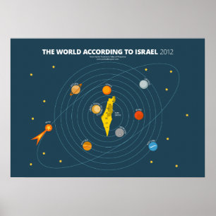 The World According to Israel Poster